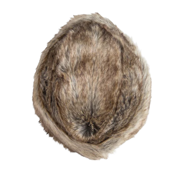 Cossack Faux Fur Hat - Brown - view 2
