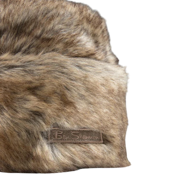 Cossack Faux Fur Hat - Brown - view 3