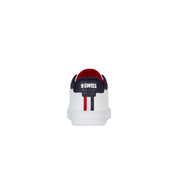 Court Shield II - White / Peacoat / Samba Red