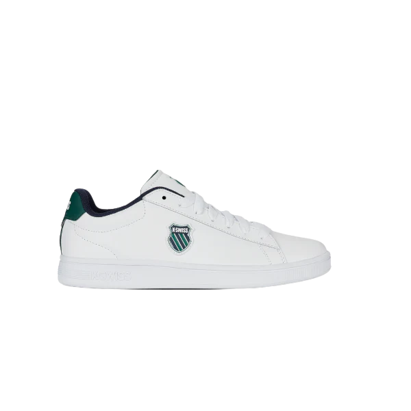 Court Shield II - White / Rain Forest / Peacoat