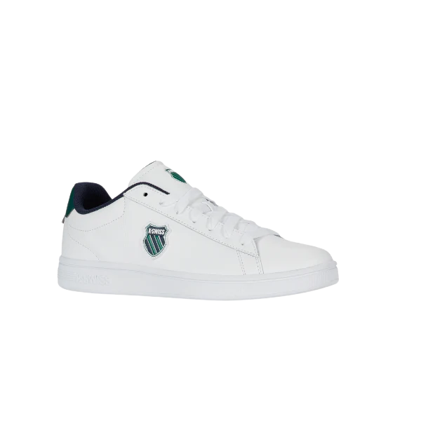 Court Shield II - White / Rain Forest / Peacoat