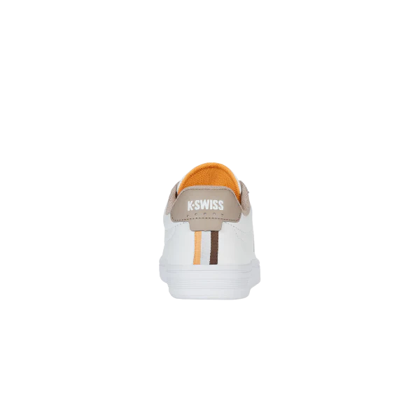 Court Shield II - White / Taupe / Jurassic Gold