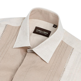 Cuba Libre Juan Long Sleeve Shirt - Natural Beige