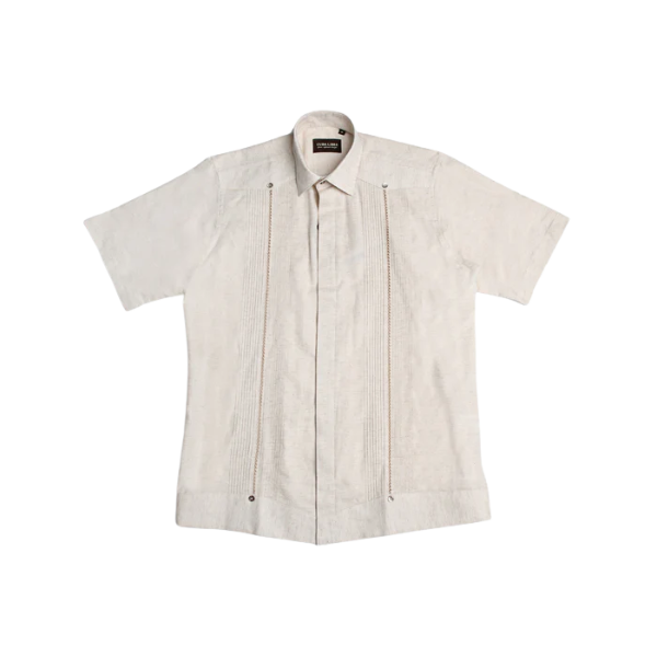Cuba Libre Julio Short Sleeve Shirt - Light Natural
