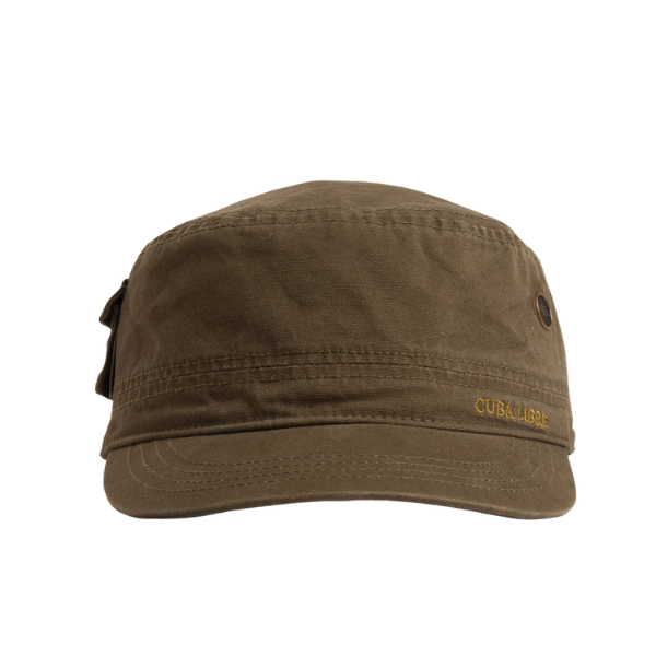 Cuba Military Cap - Olive
