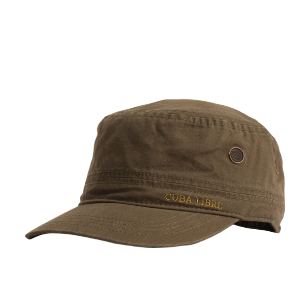 Cuba Military Cap - Olive