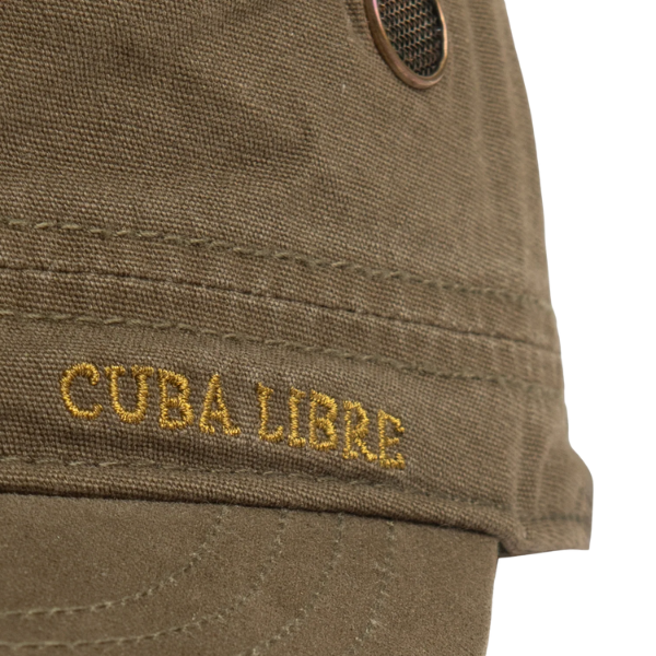 Cuba Military Cap - Olive