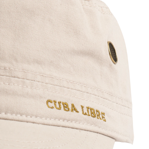 Cuba Military Cap - Stone - view 4