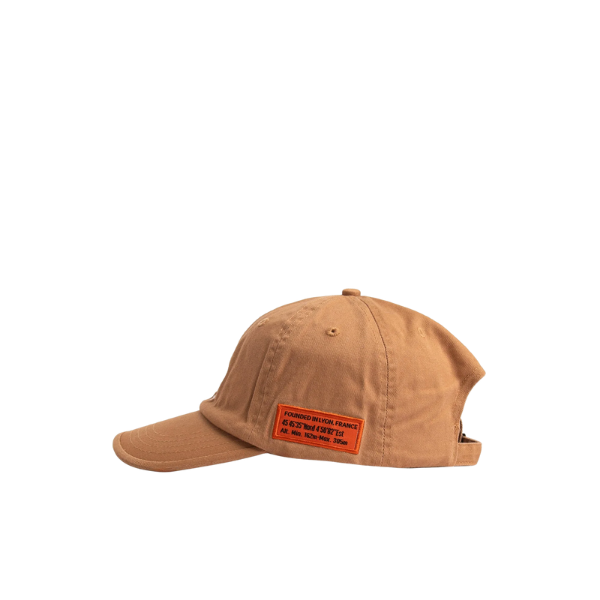 DAD CAP - WASHED COTTON -CAMEL