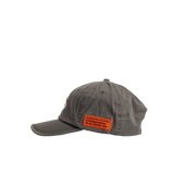 DAD CAP - WASHED COTTON -CHARCOAL