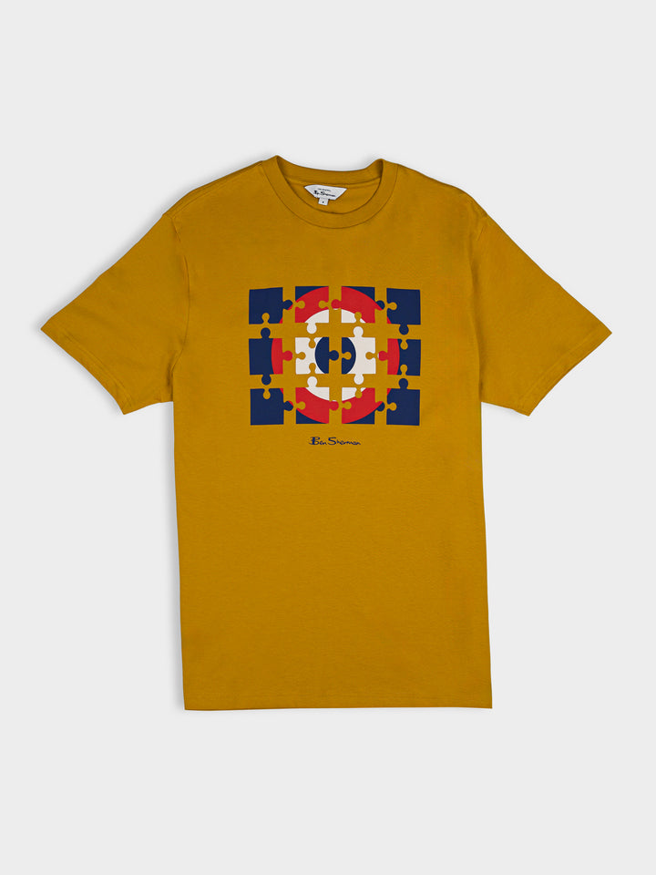Ben Sherman Puzzle Target Tee Shirt - Dijon