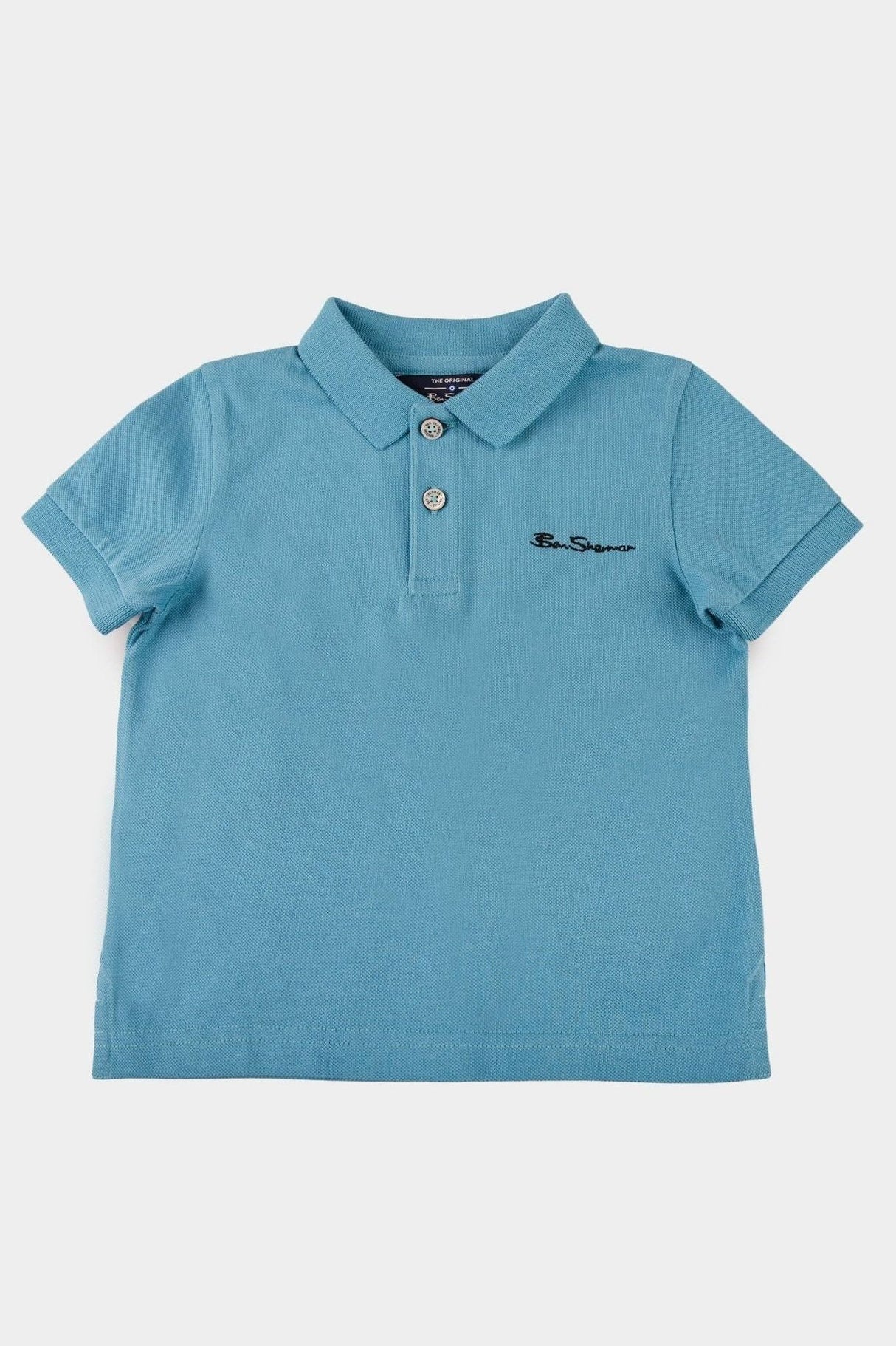 BOYS BEN POLO SS BLUE