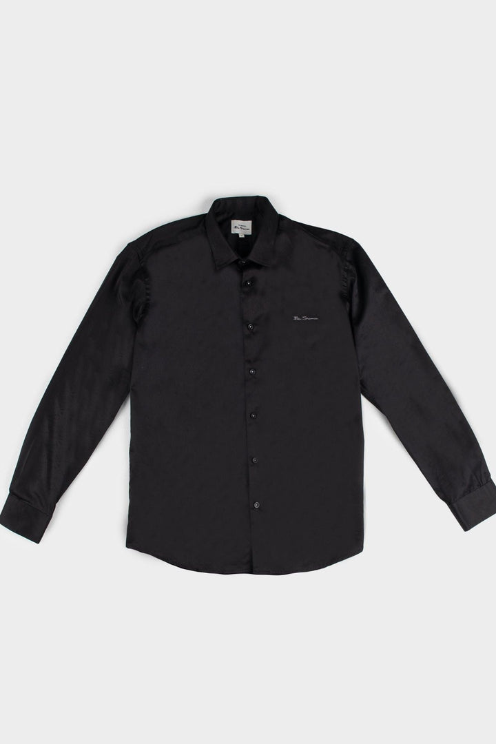 Ben Shirt (Slim Fit) - Black - view 7