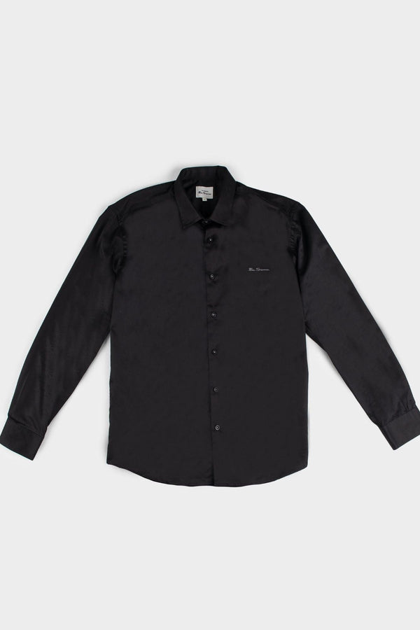 Ben Shirt (Slim Fit) - Black