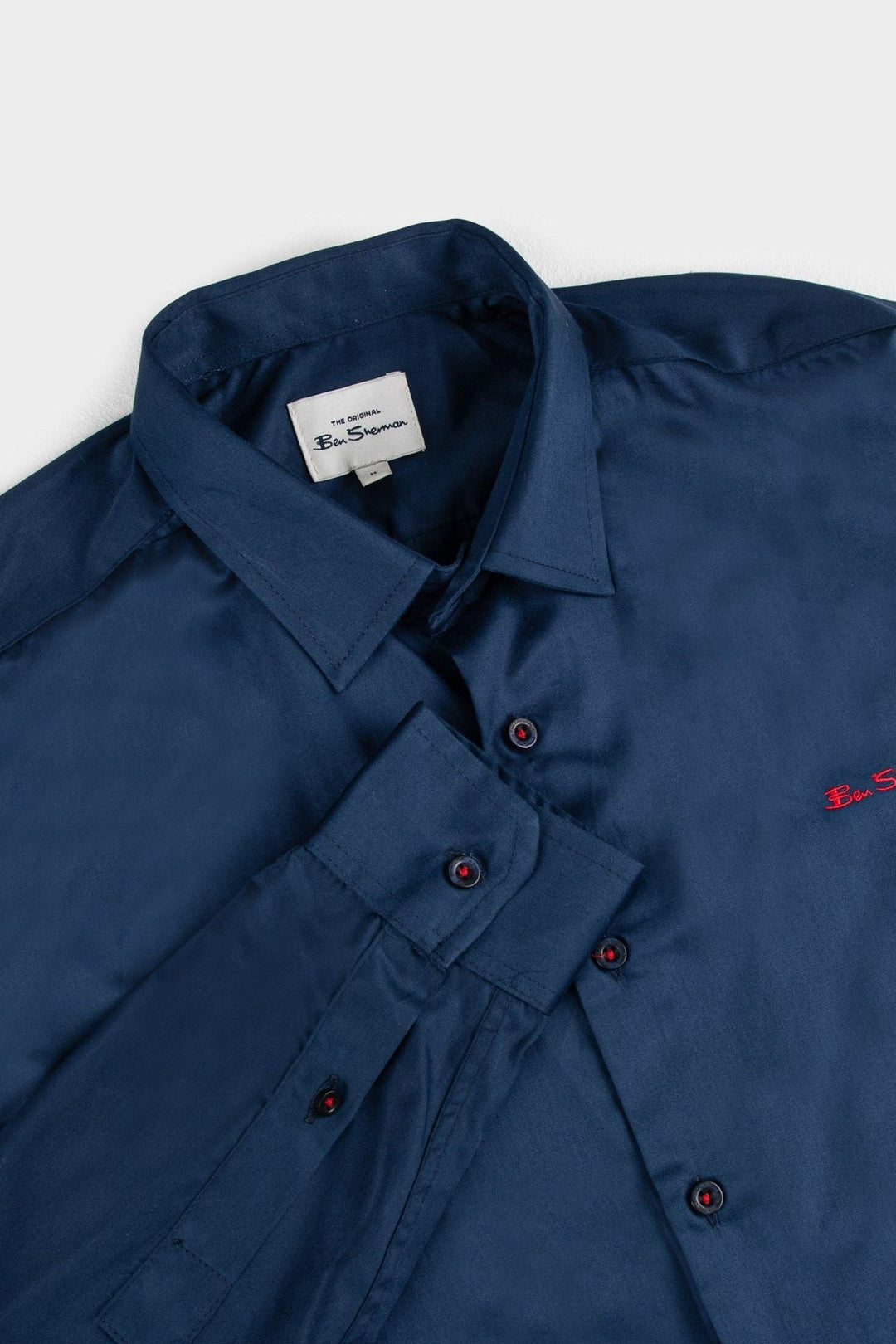 Ben Shirt (Slim Fit) - Navy - view 6