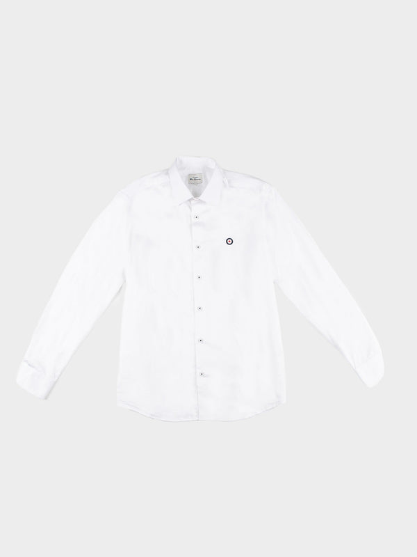 BEN TARGET SHIRT -  White