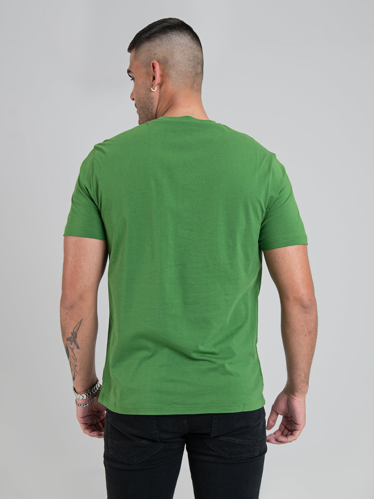 Music life Tee - Elm Green