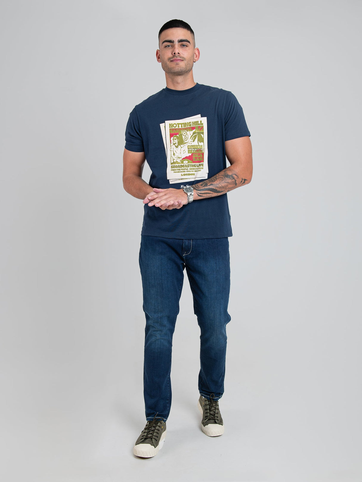 Carnival Tee - Navy