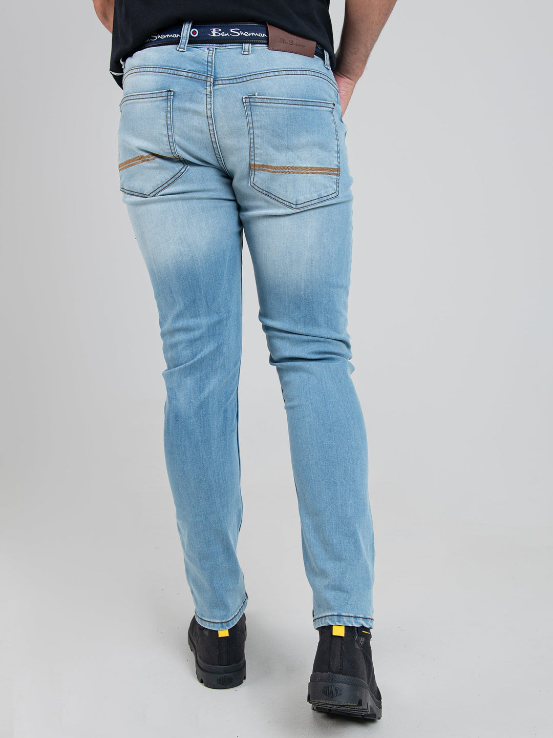 Essentials Slim Fit Denim - Light Blue - view 2