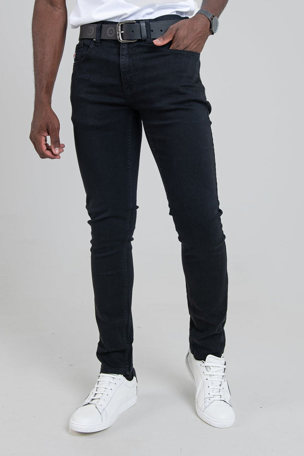 Essentials Slim Fit Denim - Jet Black