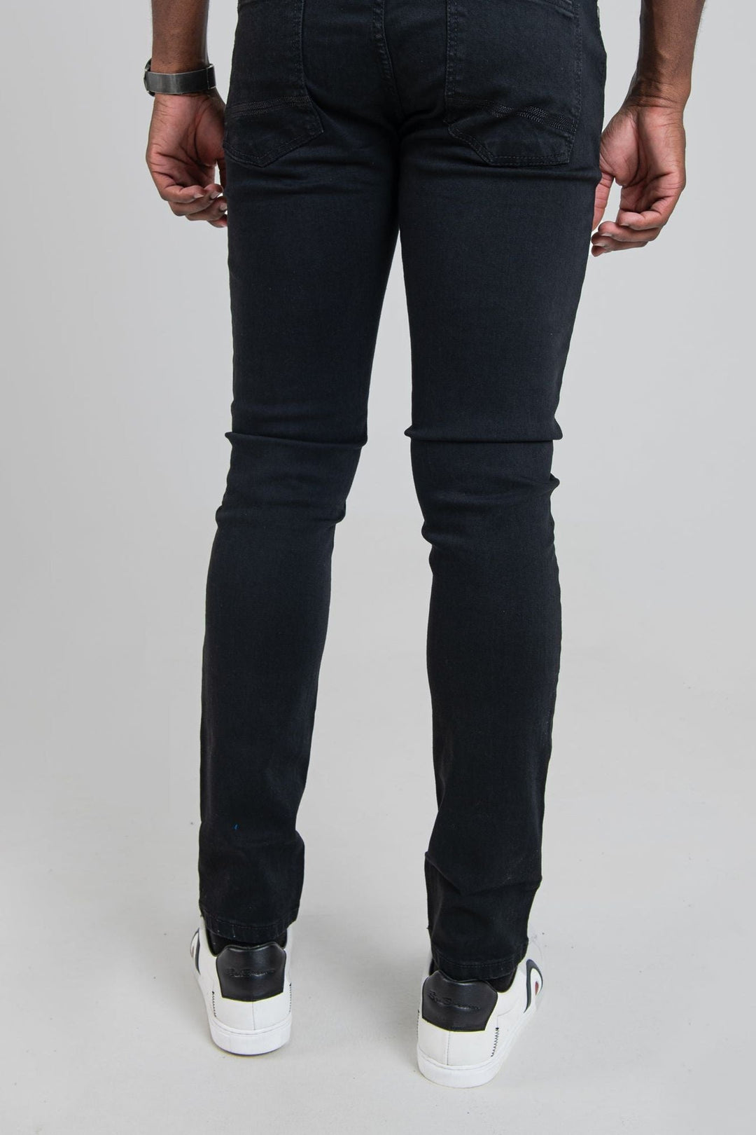 Essentials Slim Fit Denim - Jet Black - view 2