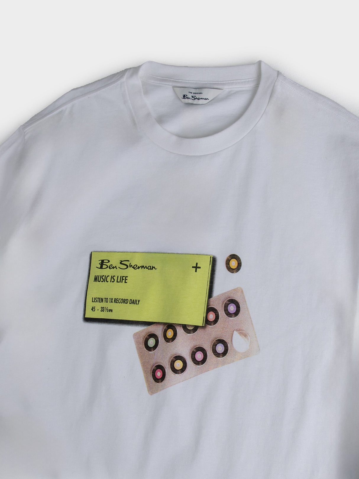 Music life Tee - White