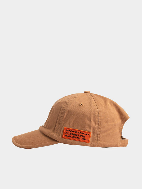 DAD CAP - WASHED COTTON -CAMEL