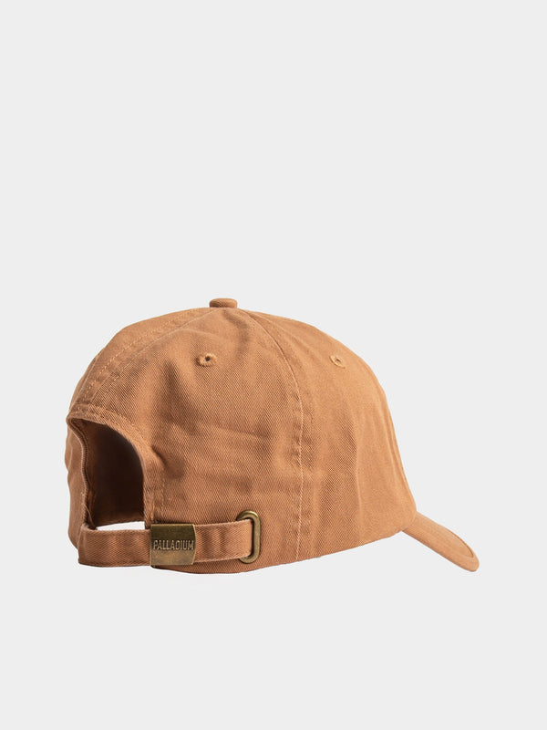 DAD CAP - WASHED COTTON -CAMEL