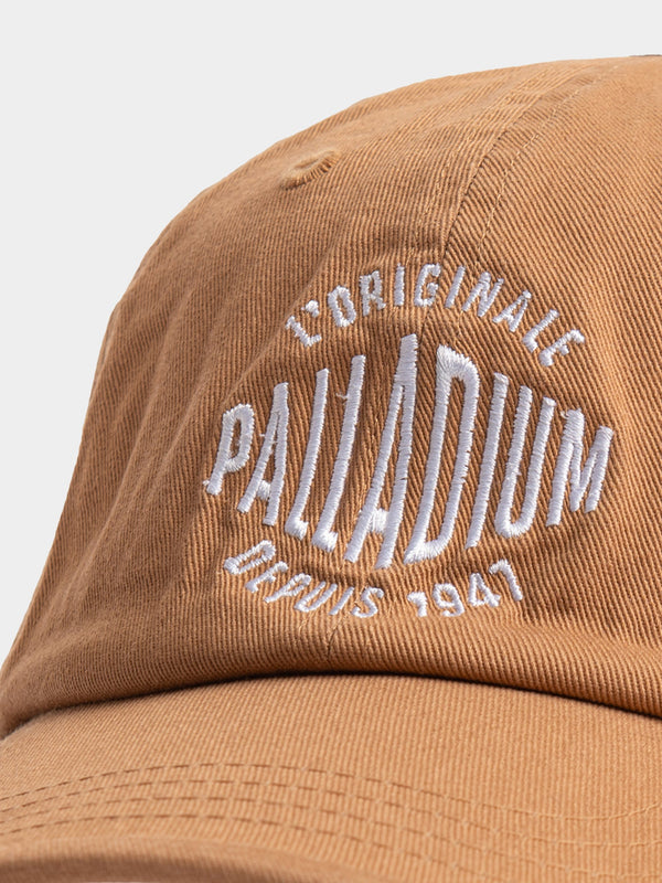 DAD CAP - WASHED COTTON -CAMEL