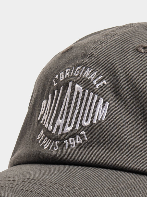 DAD CAP - WASHED COTTON -CHARCOAL