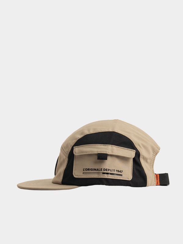 5 Panel Military Cap - Khaki