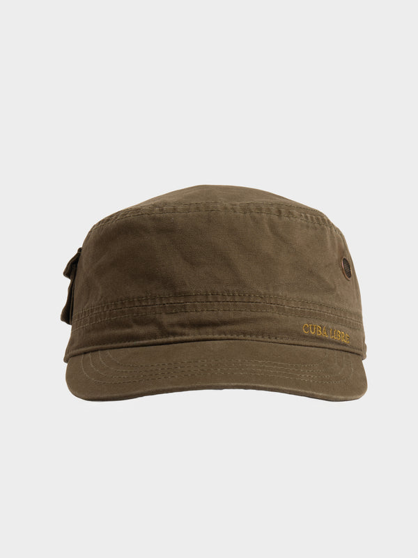 Cuba Military Cap - Olive