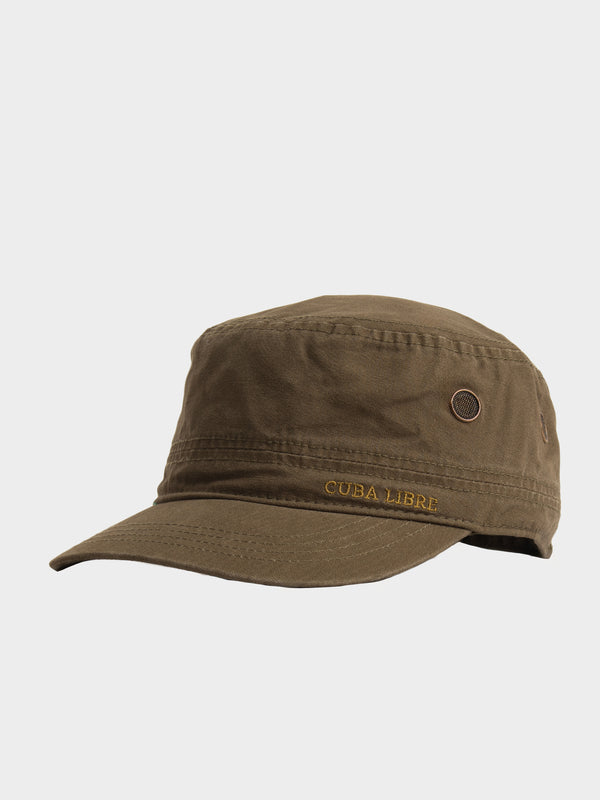 Cuba Military Cap - Olive