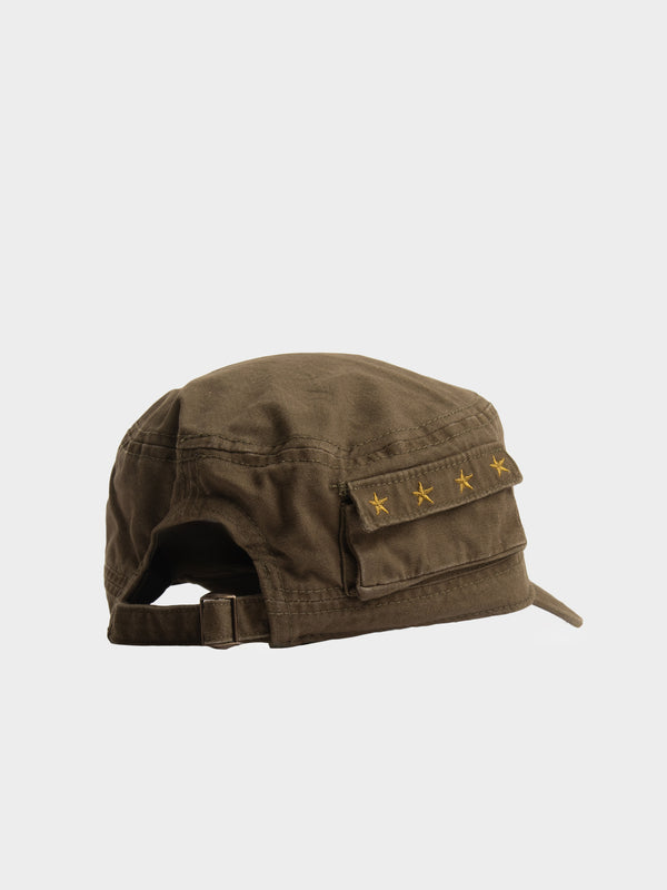 Cuba Military Cap - Olive