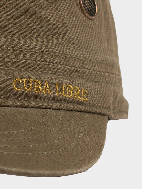 Cuba Military Cap - Olive