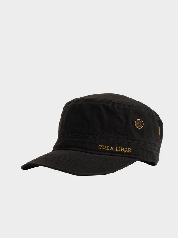 Cuba Military Cap - Black