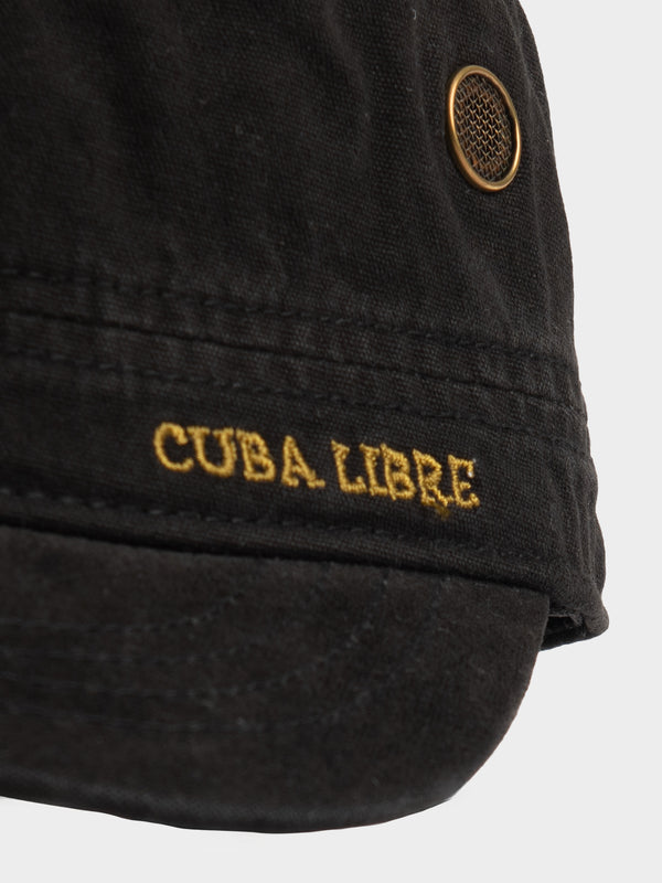 Cuba Military Cap - Black