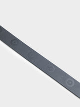 TARGET EMBOSS LEATHER BELT COBALT