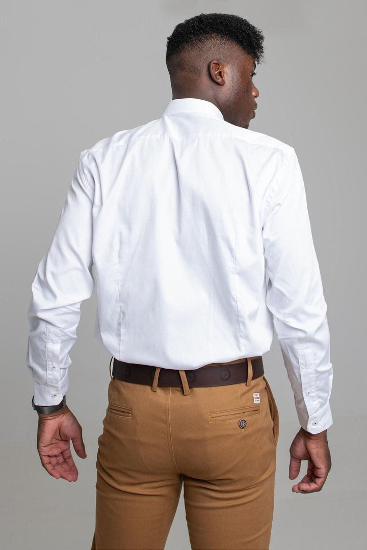 Ben Shirt (Slim Fit) - White - view 3
