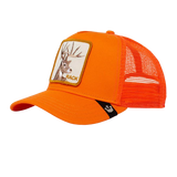 Deer Trucker Cap - Orange