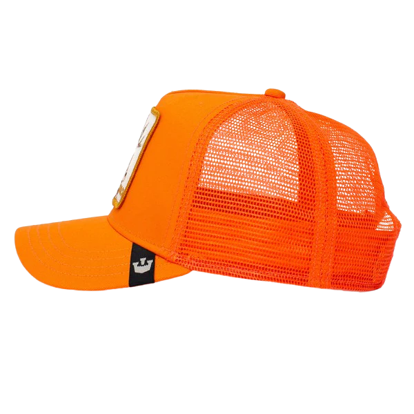 Deer Trucker Cap - Orange