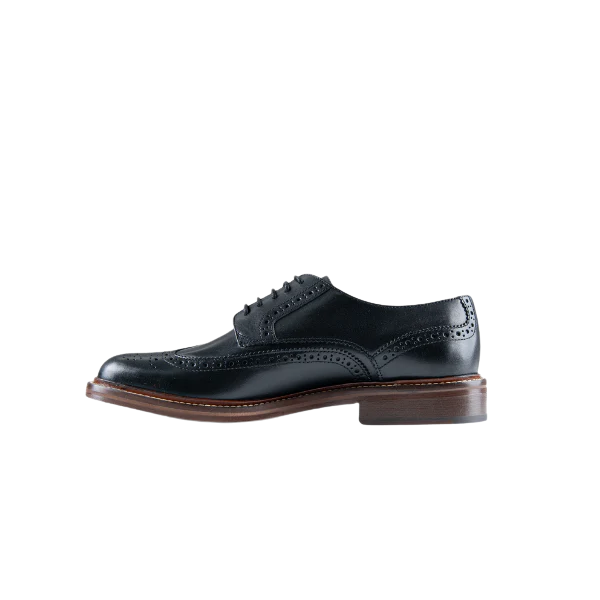 Derby Brogue - Black - view 4