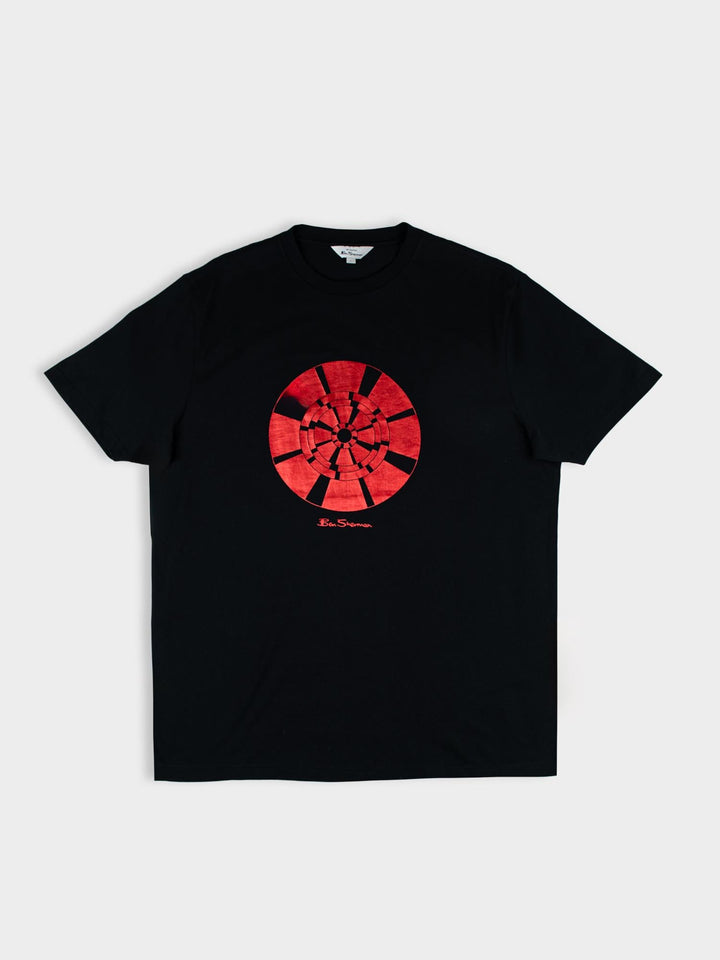 Disk Foil Target Tee - Black - view 5