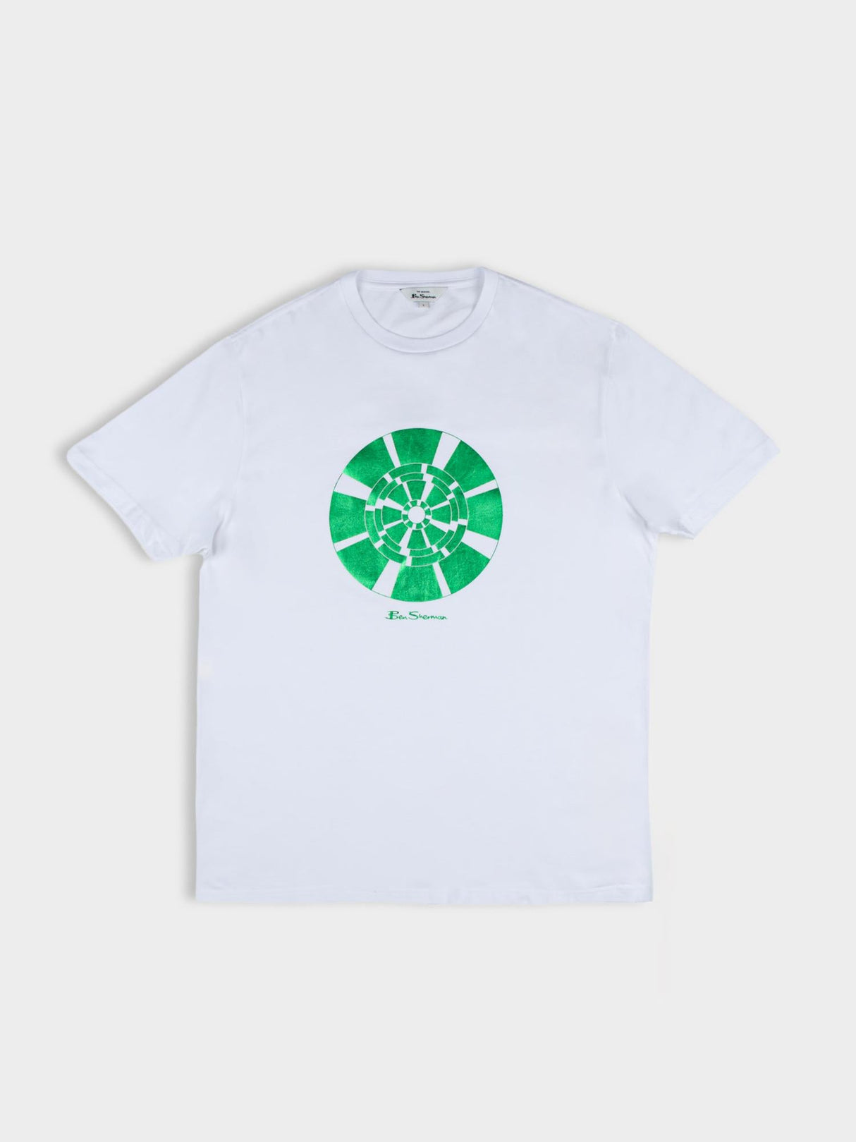 Disk Foil Target Tee - White