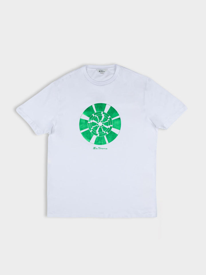 Disk Foil Target Tee - White - view 5
