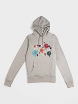 Distressed Clown Hoodie - Sustained Grey