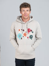 Distressed Clown Hoodie - Sustained Grey