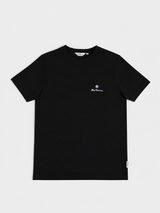 ESSENTIAL TAR PRNT CREW TEE SHIRT BLACK
