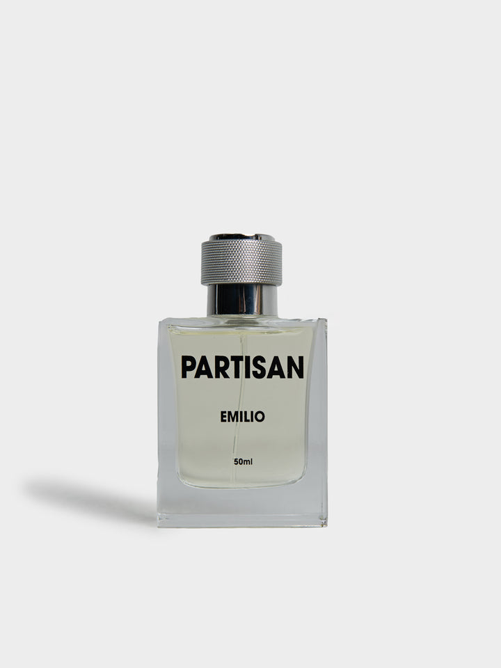 Partisan Fragrance Emilio Red Illusion Eau de Parfum 50ml glass bottle – full view