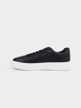 LOUIS LEATHER SNEAKER - BLACK